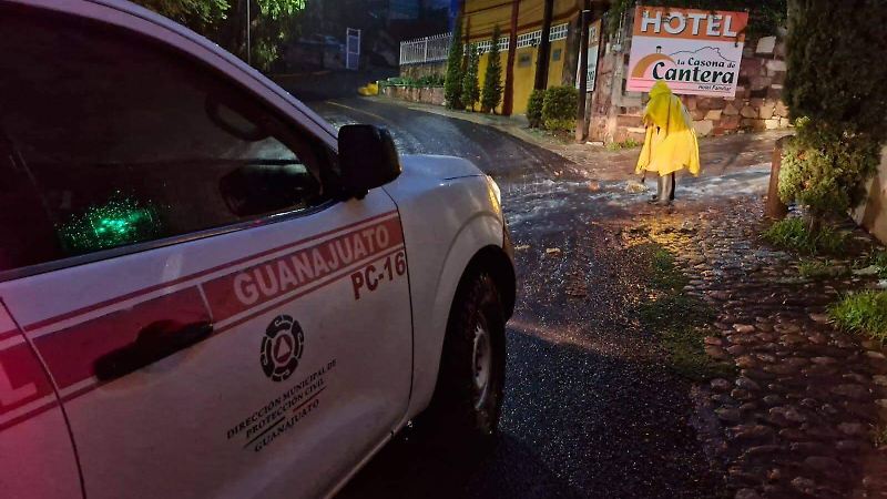 Lluvias en Guanajuato